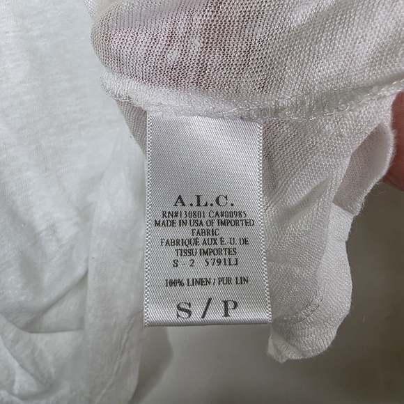 A.L.C linen elevated basic shirt - Picture 7 of 11